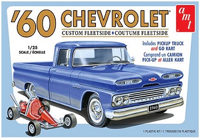 AMT-1063 1960 Chevrolet Custom Fleetside Pickup